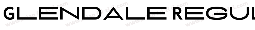 Glendale Regular字体转换